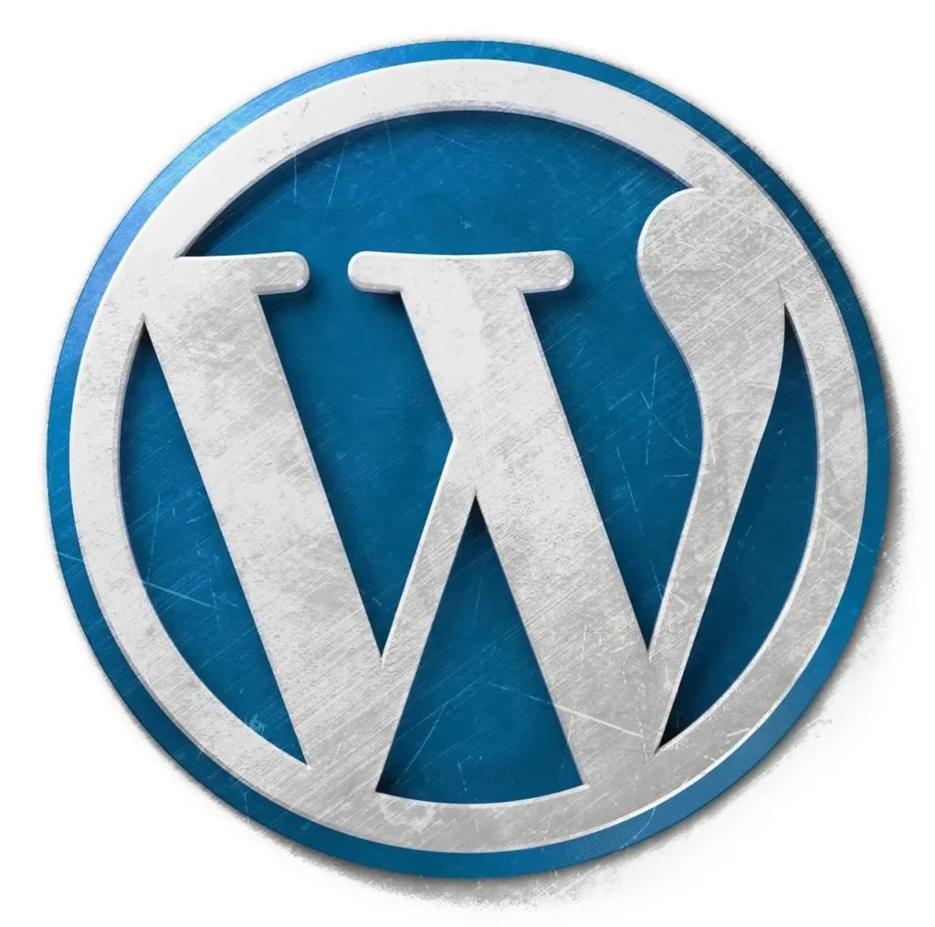 Logo Wordpress - projektowanie i tworzenie stron internetowych - Skierniewice - marketing-internetowy