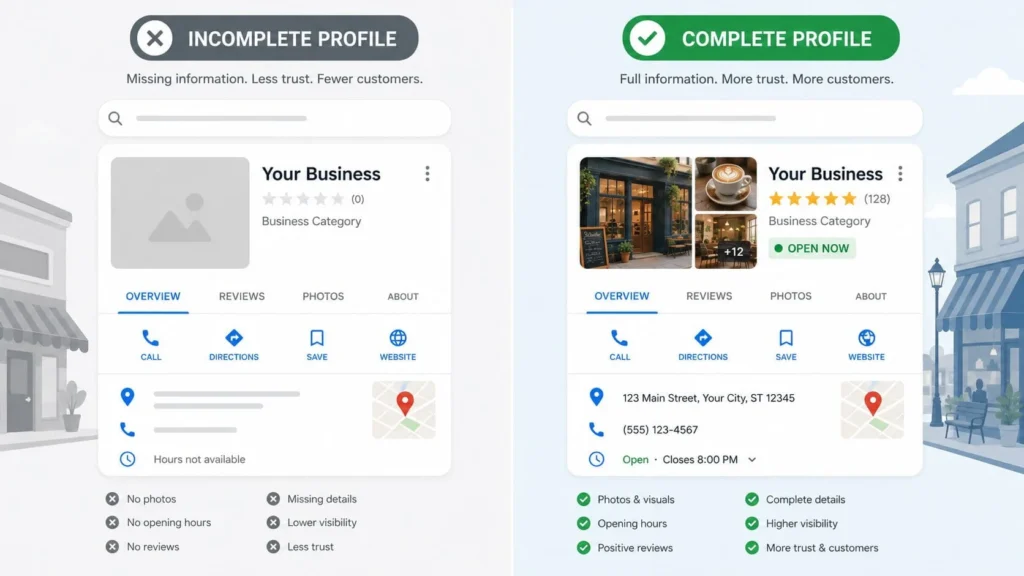 Wizytówka Google Maps najczęstsze błędy - marketing-internetowy