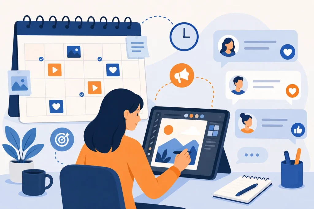 Prowadzenie Social Mediów - co obejmuje? Freelancer - marketing-internetowy